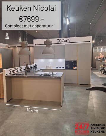 Compleet nieuwe keukens compleet met apparatuur Nu op maat, Huis en Inrichting, Keuken | Complete keukens, Ophalen of Verzenden