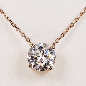 Zonder minimumprijs - Ketting met hanger - 14 karaat