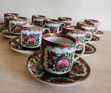 Drinkservies - Porselein, Antiek en Kunst, Antiek | Meubels | Tafels