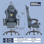Ergonomische Bureaustoel -  Office Chair - Gamestoel - Volwa, Verzenden, Zo goed als nieuw