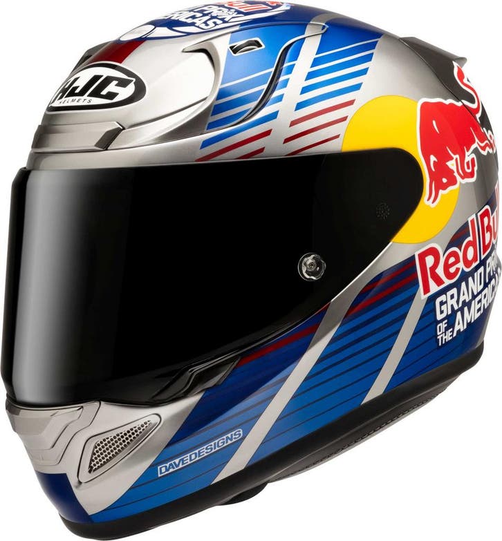 HJC RPHA 12 Red Bull Austin GP II Integraalhelm, Motoren, Kleding | Motorhelmen, Integraalhelm, Heren, XXL, Nieuw met kaartje