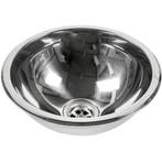 Inbouw Wasbak Rond 295x120mm Rvs, Watersport en Boten, Ophalen of Verzenden, Nieuw