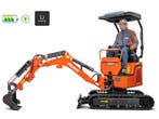 DELEKS® E120 Mini Graafmachine 1.2t ELEKTRISCH 4000W Lithium, Ophalen of Verzenden, Graafmachine