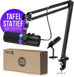 Microfoon - Gaming Microfoon - Met standaard - Zwart - Syner, Verzenden, Zo goed als nieuw