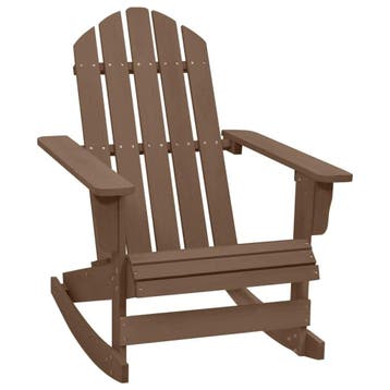 Houten Schommelstoel Vintage | 34% Korting, Tuin en Terras, Tuinstoelen, Ophalen of Verzenden, Zo goed als nieuw, Hout