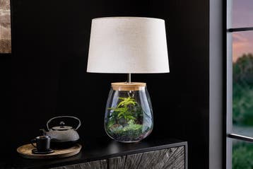 Tafellamp CLASSICO 60 cm, glazen navulbaar - 44817, Ophalen of Verzenden, Nieuw