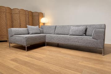 NIEUW Design on Stock Bloq Hoekbank Amaro stof + GARANTIE, 250 tot 300 cm, Design Bank Bankstel Zetel Hoekbank Design on Stock