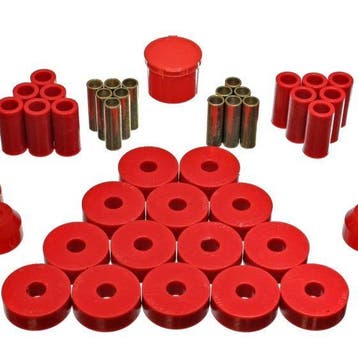 Energy Suspension 55-75 Jeep CJ5/CJ6 Red Hyper-Flex Master, Ophalen of Verzenden, Nieuw