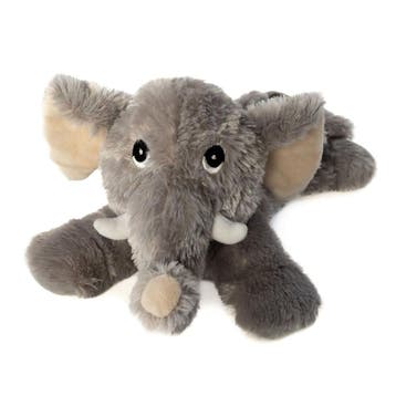 Habibi olifant warmteknuffel - grijs - 35 cm - magnetron, Verzenden, Nieuw