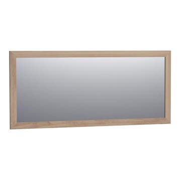 Brauer Citrine Spiegel - 160 cm - Rechthoekig - Lamellen -, Ophalen of Verzenden, Nieuw