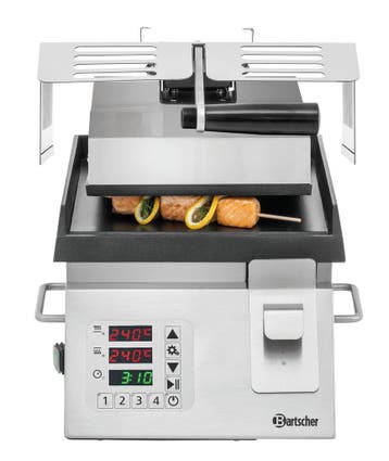 Bartscher Contactgrill DT 2000 1G | Glad Grilloppervlak | 23, Ophalen of Verzenden, Nieuw in verpakking