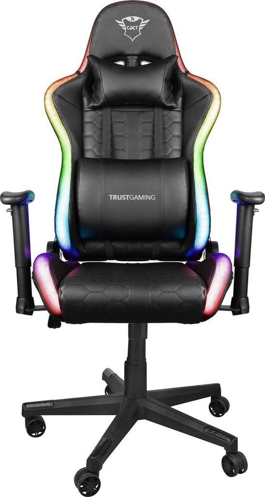 Trust GXT 716 Rizza - Gaming stoel met RGB verlichting -, Spelcomputers en Games, Spelcomputers | Overige Accessoires, Verzenden
