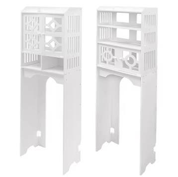 4-Laags Badkamervloerkast – PVC Toiletopbergkast 150 cm, Verzenden, Nieuw