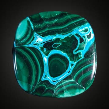 Geen reserve – 105,3 ct Chrysocolla Malachite met