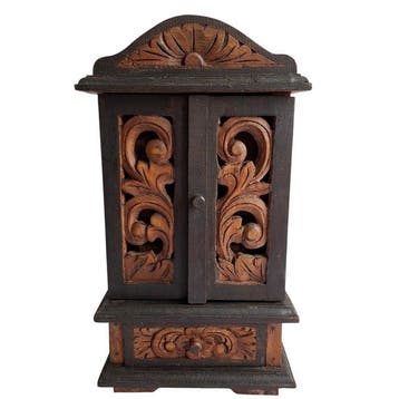 Kast - Koloniale stijl - Hout - Kastje met lade
