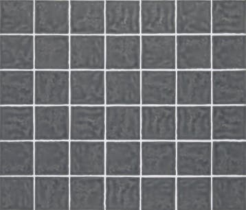 Wandtegel Equipe Handvorm Ritmo Stone Antraciet Glans 10x10, Doe-het-zelf en Verbouw, Nieuw, Minder dan 20 cm, 10 m² of meer, Wandtegels