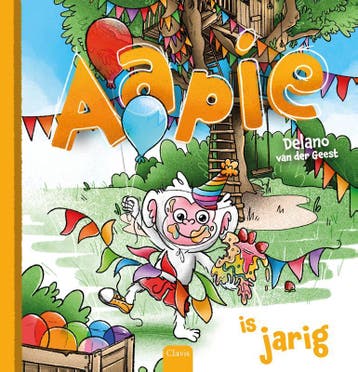 Aapie Is Jarig | Delano Geest | Nieuw, Boeken, Ophalen of Verzenden, Nieuw, Delano Geest