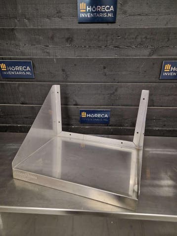 Wandschap | plateau | RVS | 56 cm | horeca, Gebruikt, RVS Meubilair