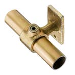 Leuningdrager goudkleur 33,7 mm, Verzenden, Nieuw