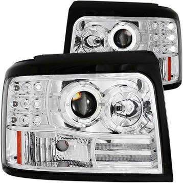 ANZO 1992-1996 Ford F-150 Projector Headlights w/ Halo, Ophalen of Verzenden, Nieuw