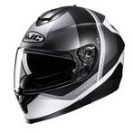 HJC C70N Alia Zwart Grijs Integraalhelmen, Motoren, Nieuw met kaartje, HJC, Heren, Verzenden