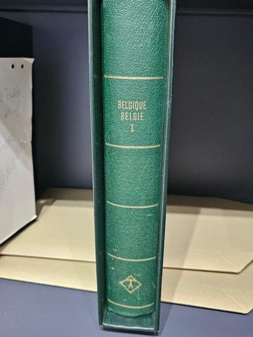 België 1956/1974 - Leuchtturm LX album volledig gevuld, Gestempeld