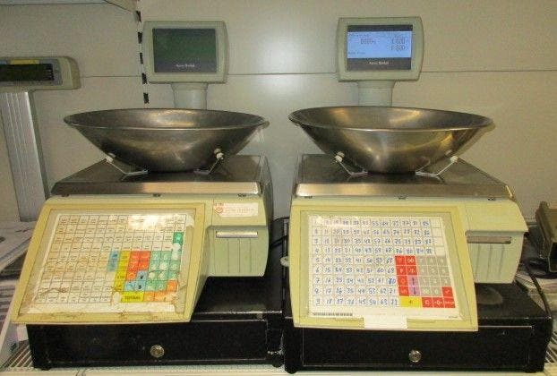 Avery Berkel Weegschaal met Kassa Combinatie van 2 stuks, Zakelijke goederen, Kantoor en Winkelinrichting | Winkel en Inventaris