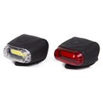 Benson LED fietslamp set - siliconen - waterdicht - 12 ch..., Ophalen of Verzenden, Nieuw