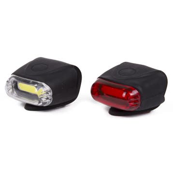 Benson LED fietslamp set - siliconen - waterdicht - 12 ch..., Ophalen of Verzenden, Nieuw