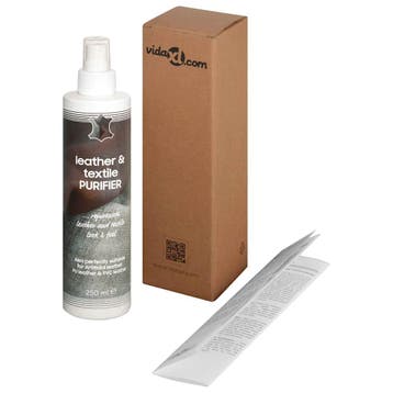 vidaXL Leer- en stofreiniger 250 ml, Verzenden