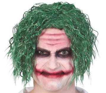 The Joker Pruik, Verzenden, Nieuw, Feestartikel