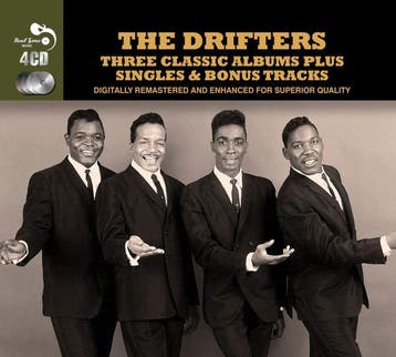 cd - The Drifters - Three Classic Albums Plus Singles &am..., Verzenden, Zo goed als nieuw