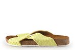 Haflinger Slippers in maat 45 Geel, Kleding | Dames, Schoenen, Slippers, Verzenden, Geel, Zo goed als nieuw