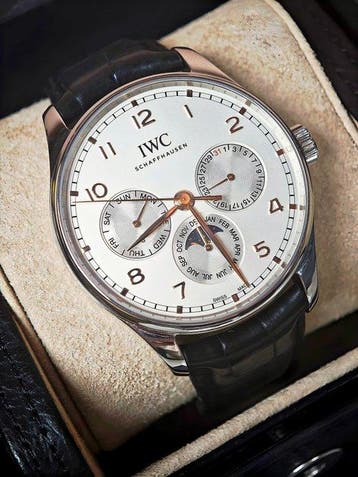 IWC - Portuguese Perpetual Calendar - IW344203 - Heren -