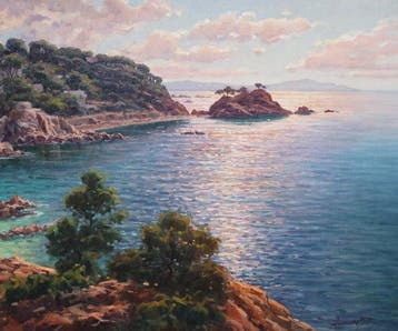 Alexandre Matas Conchillo (1942 - 2008) - Cap Roig (Costa, Antiek en Kunst