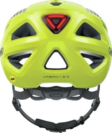 Fietshelm ABUS URBAN-I 3.0 MIPS signal yellow L - 56-61 cm -, Fietsen en Brommers, Ophalen of Verzenden, Zo goed als nieuw, Abus