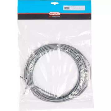 Elvedes Remkabel - Teflon Liner - Zilver - 10m - 5mm - Zo..., Fietsen en Brommers, Fietsonderdelen, Ophalen of Verzenden, Nieuw