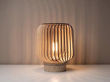 Lamp (2) - Rille - Hout - Beperkte editie 8–9/100