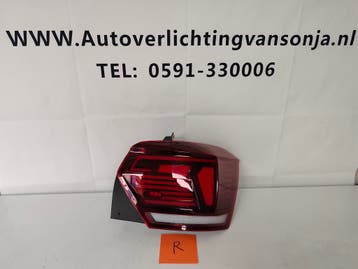 Achterlichten Volkswagen Polo MK6 een recht, Auto-onderdelen, Ophalen of Verzenden, Nieuw, Volkswagen