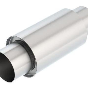 Borla 3 -1/2in In/Out x 5in Round x 8in Long XR-1 Sportsman, Ophalen of Verzenden, Nieuw