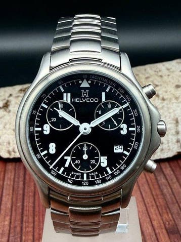 Helveco - Swiss Made Chronograph - Zonder minimumprijs -, Nieuw