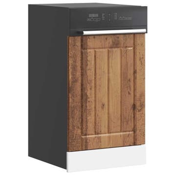 Vaatwaspaneel Lucca | Oud Hout | Retourdeal 32% Korting, Minder dan 50 cm, Bruin, Ophalen of Verzenden, Zo goed als nieuw