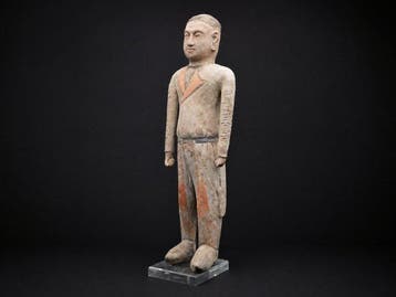 Oud Chinees, Tang-dynastie Terracotta Funerary model, Met