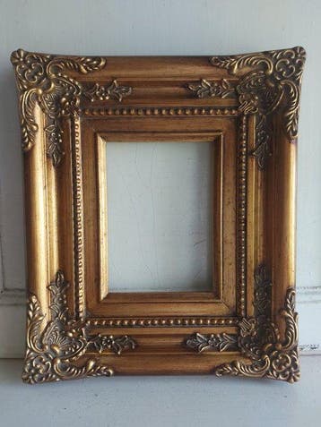 J.Cohen - Lijst - Hout - Antieke houten lijst goud
