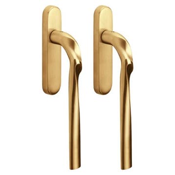 Hef/schuifdeurbeslag ELEEZ ZH230PA blind PVD mat goud, Verzenden, Nieuw