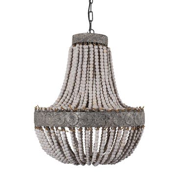 Kralen Hanglamp XL Zion ø51 Binnenverlichting, Huis en Inrichting, Verzenden, Nieuw