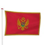 Montenegrijnse Vlag 40x60cm, Verzenden, Nieuw