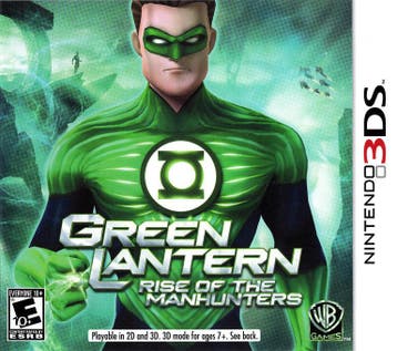 3DS Green Lantern: Rise of the Manhunters, Verzenden, Zo goed als nieuw