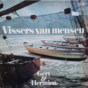 LP gebruikt - Gert &amp; Hermien - Vissers Van Mensen, Verzenden, Zo goed als nieuw, Overige formaten