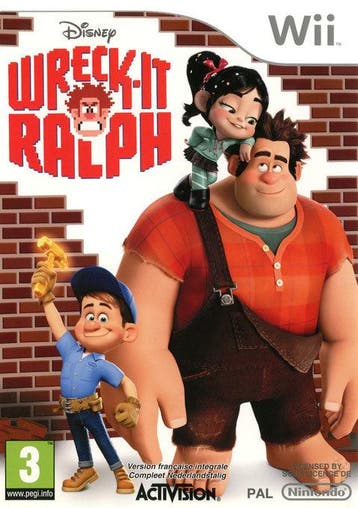 Wii Wreck-It Ralph, Verzenden, Zo goed als nieuw